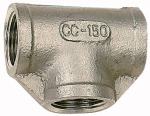 T –Verteiler, 3 x innen, Rp-Gewinde nach ISO 7-1 Gewinde 1/2 L1 mm 54,0