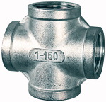 Kreuzverteiler, 4 x innen, Rp-Gewinde nach ISO 7-1 Gewinde 1/8 L1 mm 19,0