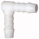 Winkel-Schlauchverbindungsstutzen, POM für Schlauch LW mm 16 L1 mm 40,5