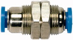 Schottverschraubung komplett mit Befestigungsmuttern Schalt-tafel-gewinde M27x1,0 für Schlauch-Außen-Ø 16 mm