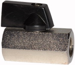 Mini-Kugelhähne Gewinde G 1/4 innen SW mm 20