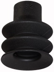 Balgsauggreifer, rund, 2,5 Falten, Material NBR Durch- messer 20 mm Anschluss- nippel IG 314.018