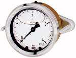 Glyzerinmanometer Messbereich 0 - 6,0 bar -