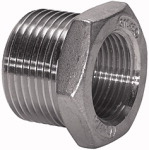 Reduziernippel, 6-kant Außen- gewinde G 3/8 Innen- gewinde G 1/8