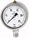 Glyzerinmanometer Messbereich -1 / +5,0 bar für Vakuum
