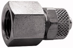 Gerade Aufschraubverschraubung, Innengewinde Gewinde G 3/8 für Schlauch mm 6/4