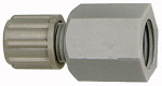 Gerade Aufschraubverschraubung mit G-Innengewinde Gewinde 1/2 für Schlauch mm 9/12
