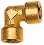 Winkelstück, innen/innen Gewinde G 1/8 Betriebsdruck bar 150