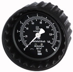 Manometer Bezeichnung Manometer 0 bis 10 bar/140 psi 80 mm Ø, zum Steckenfür Prüfer 36.013 - 36.014