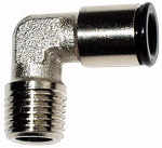 Winkeleinschraubverschraubung, Außengewinde konisch Gewinde R 1/4 für Schlauch- Außen-Ø mm 10