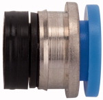 Einpresshülsen - nur in Kunststoff einpressbar für Schlauch- Außen-Ø mm 12 L1 mm 17,6