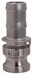 Kamlok-Schnellkupplungsstecker mit Schlauchtülle, Typ E für Schlauch- Innen-Ø 50 Stecker-Ø mm 63