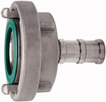 Storz-Kupplung mit Schlauchstutzen, drehbar, Edelstahl Storz-Größe 25-D Knaggen- abstand mm 31