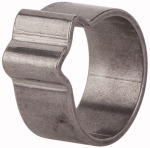 1-Ohr-Schlauchklemmen Spannbereich mm 12 - 14 Bandbreite 7
