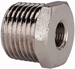 Reduziernippel, Außengewinde konisch, Innengewinde zylindrisch Gewinde außen R 1/2 Gewinde innen G 3/8