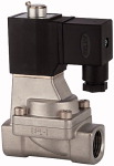 stromlos offen, (NO), vorgesteuert, 230 V, 50 Hz - Datenblatt 15-9-A Gewinde G 1/2 Betriebs- druck min. bar 0,5