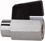 Mini-Kugelhähne Gewinde G 1/8 innen SW mm 21