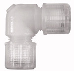Winkel-Schlauchverbindung, für Schlauch 8/10 mm, PFA