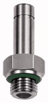 Gewinde-Stecknippel, G 1/2 a., Stecknippel 10 mm, ES 1.4404