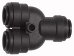 Y-Verbinder POM, für Schlauch-Außen-Ø 8 mm