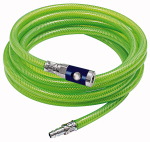 PVC-Gewebeschlauch-Set leuchtgrün, Schlauch-ø 12x6, Länge 20 m