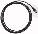 Anschlussstecker Winkelform, 4-polig, mit PUR-Kabel 5 m