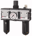 Wartungseinheit 3-tlg. »multifix«, mit Schutzkorb, BG 4, G 1