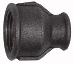 Muffe 240, red., Rp 2 i., Rp 3/4 i., Temperguss schwarz