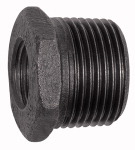 Reduzierstück 241, R 1 1/4 a., Rp 1/2 i. Temperguss schwarz