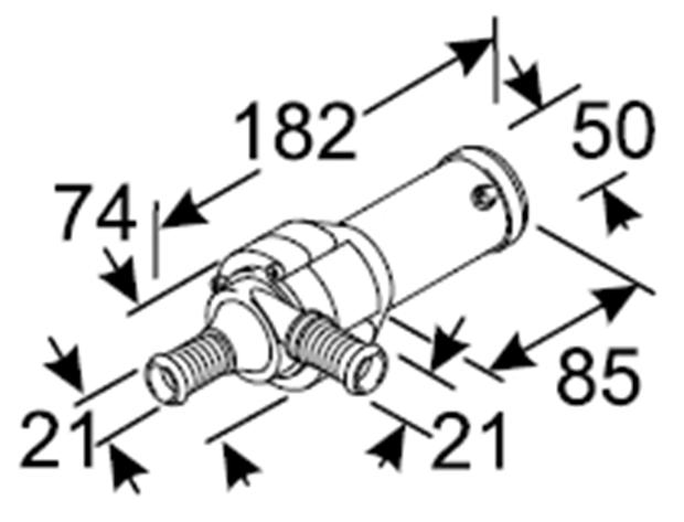 ET Umwaelzpumpe U4847 24V TH50 axialer Stutzen kpl.