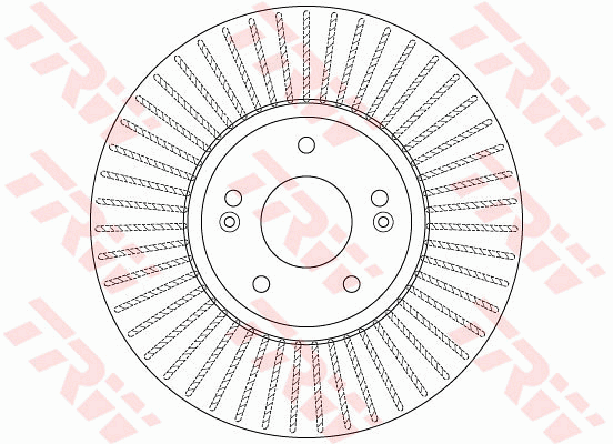 TRW Bremsscheibe DF6222