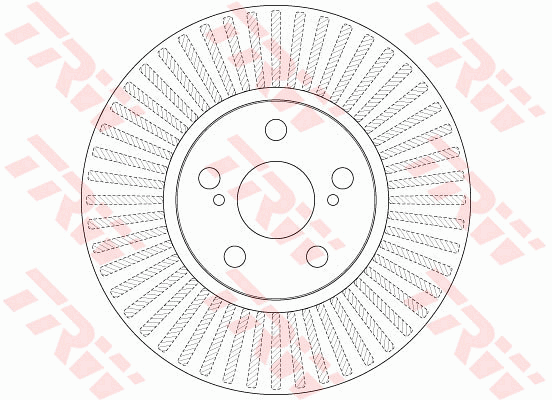TRW Bremsscheibe DF6234