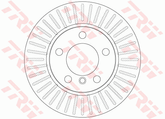 TRW Bremsscheibe DF6255