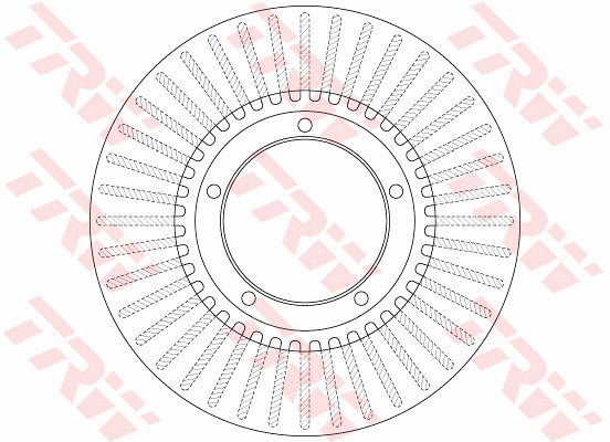 TRW Bremsscheibe DF6486