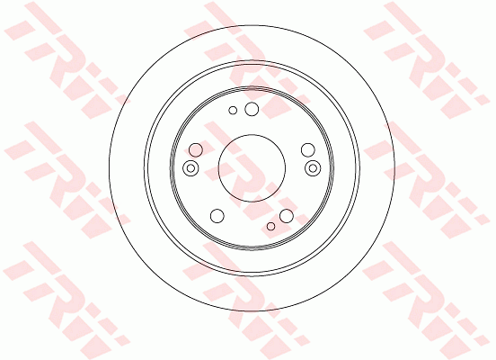 TRW Bremsscheibe DF6526
