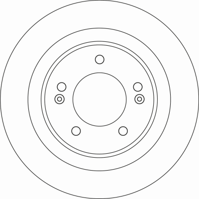 TRW Bremsscheibe DF6599