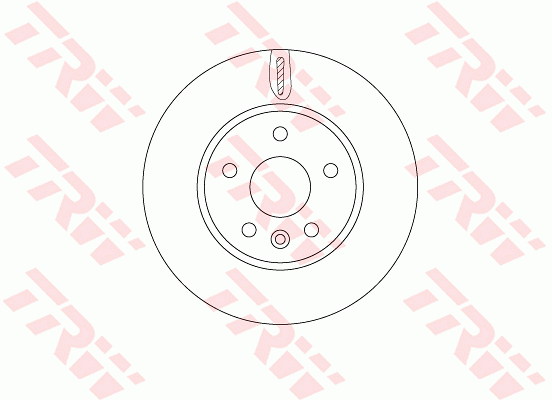 TRW Bremsscheibe DF6819