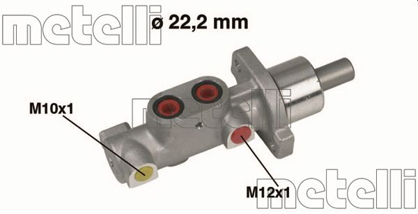 METELLI Hauptbremszylinder 05-0365