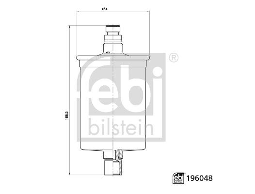 FEBI BILSTEIN Kraftstofffilter 196048