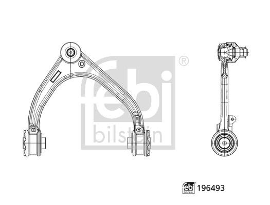 FEBI BILSTEIN Lenker, Radaufhängung 196493