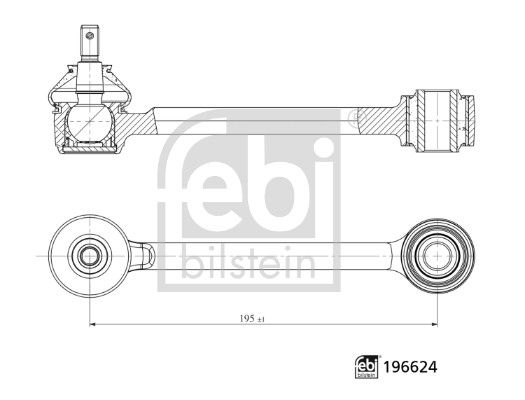 FEBI BILSTEIN Lenker, Radaufhängung 196624