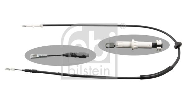 FEBI BILSTEIN Seilzug, Feststellbremse 26466