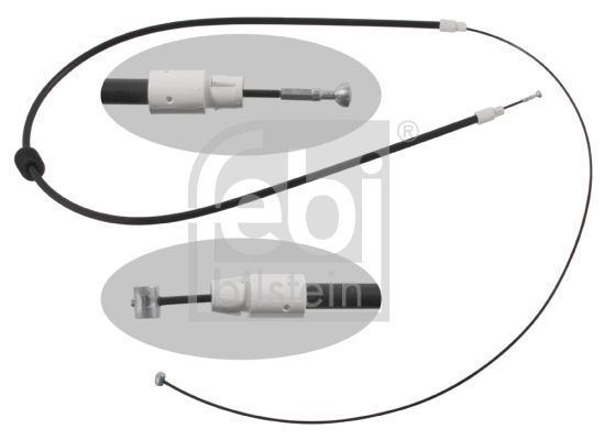 FEBI BILSTEIN Seilzug, Feststellbremse 34915