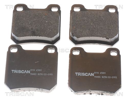 TRISCAN Bremsbelagsatz, Scheibenbremse 8110 65001