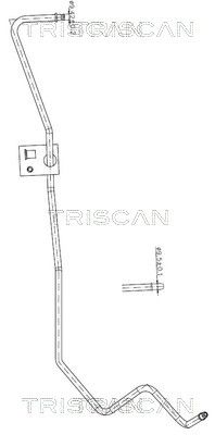 TRISCAN Hydraulikschlauch, Lenkung 8516 16041