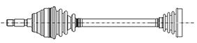 METELLI Antriebswelle 17-0648