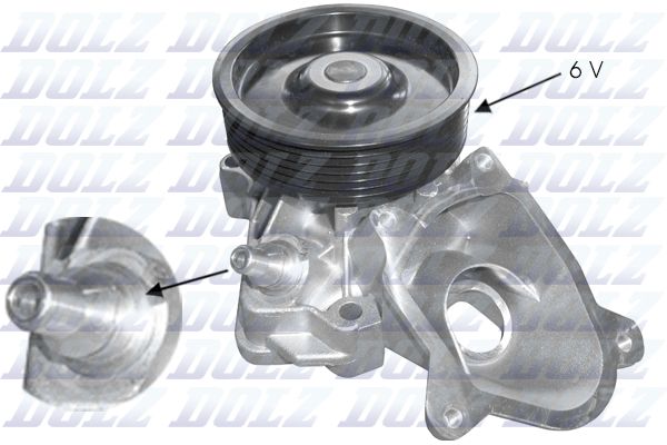 DOLZ Wasserpumpe, Motorkühlung B236