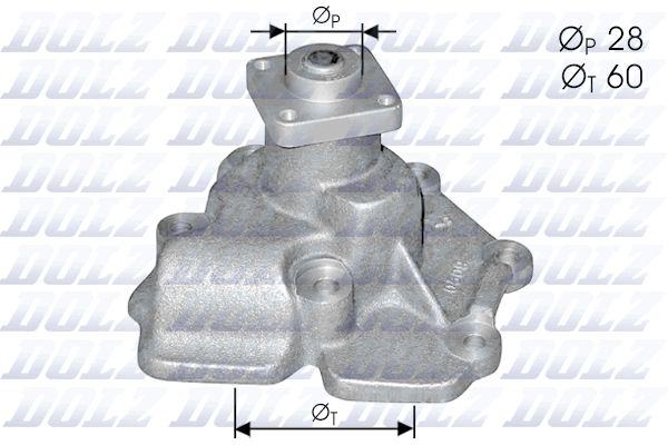 DOLZ Wasserpumpe, Motorkühlung F114