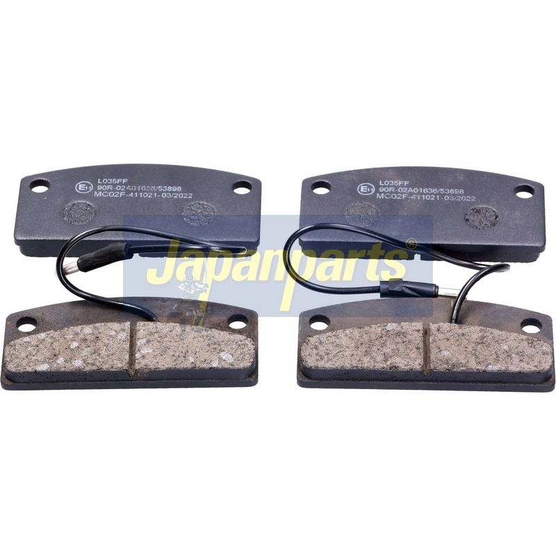JAPANPARTS Bremsbelagsatz, Scheibenbremse PA-MC02