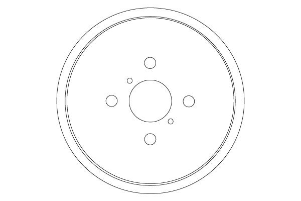 TRW Bremstrommel DB4551